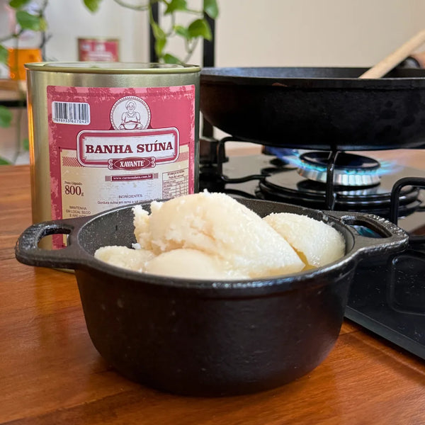 Banha Suína Xavante 800g.