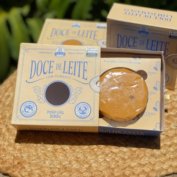 Doce de Leite com Damasco na Caixa - 200g