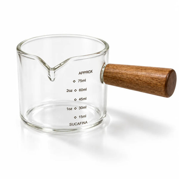 Copo Medidor de Vidro com Bico 75ml
