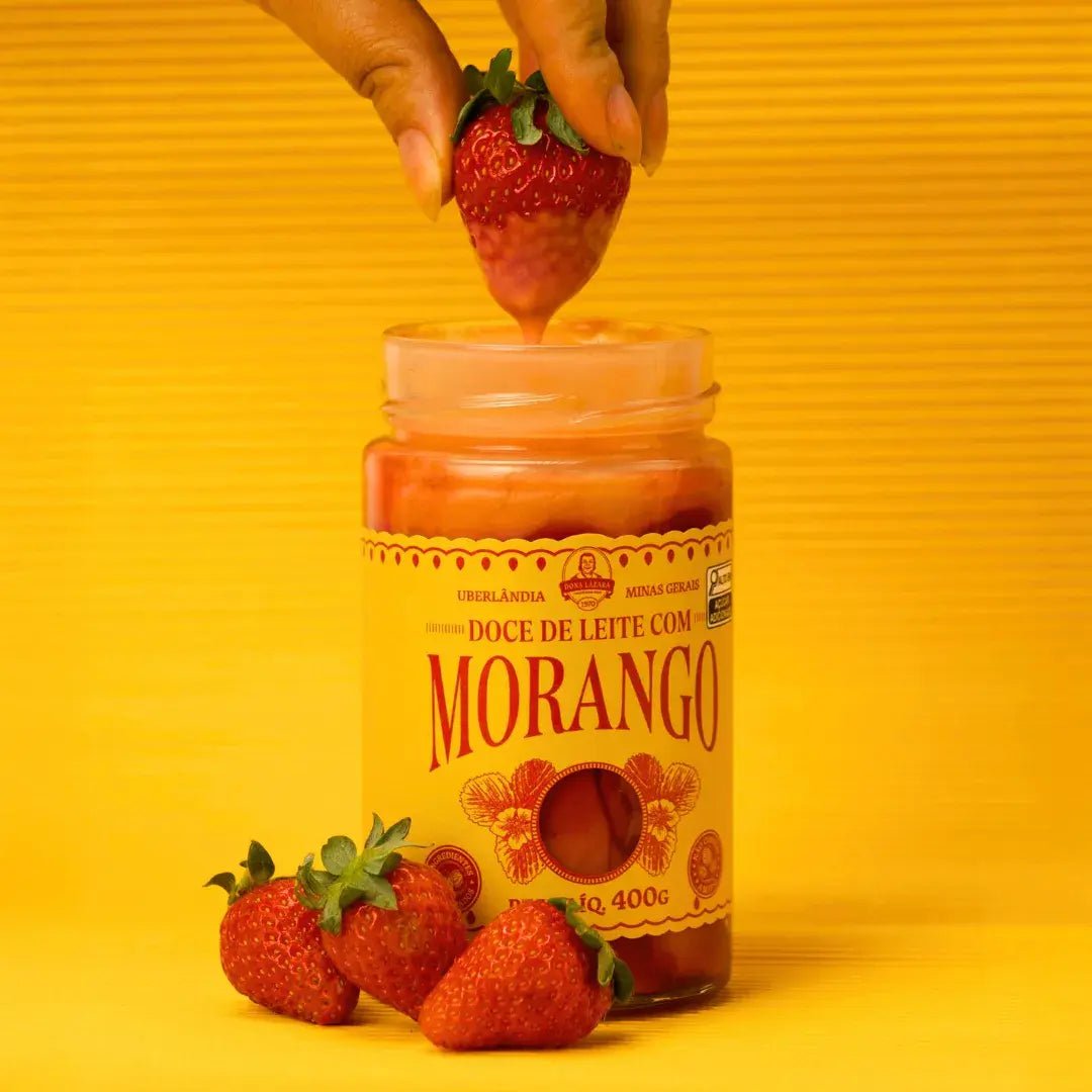 Doce de Leite com Morango – 400g