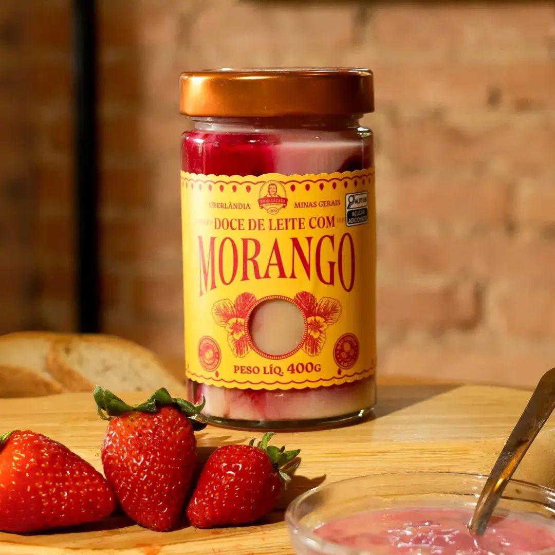 Doce de Leite com Morango – 400g