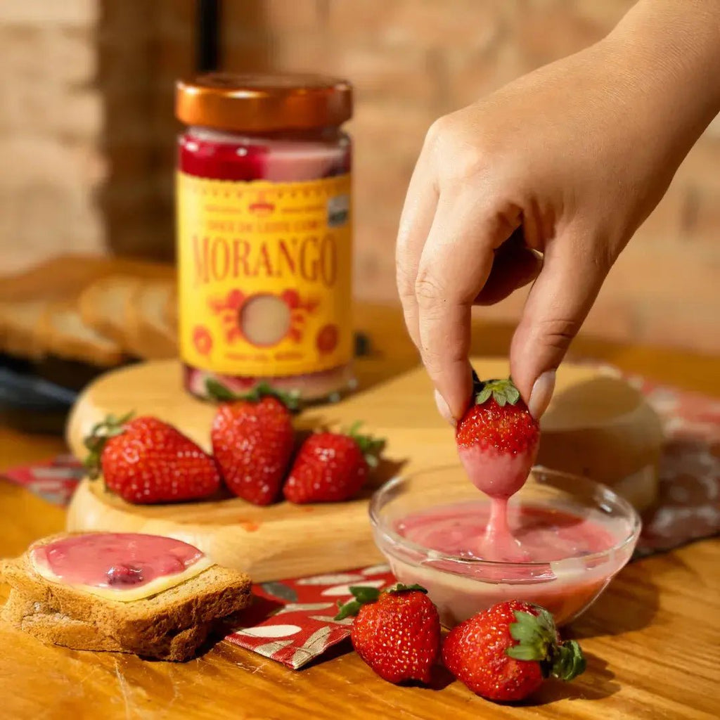Doce de Leite com Morango – 400g