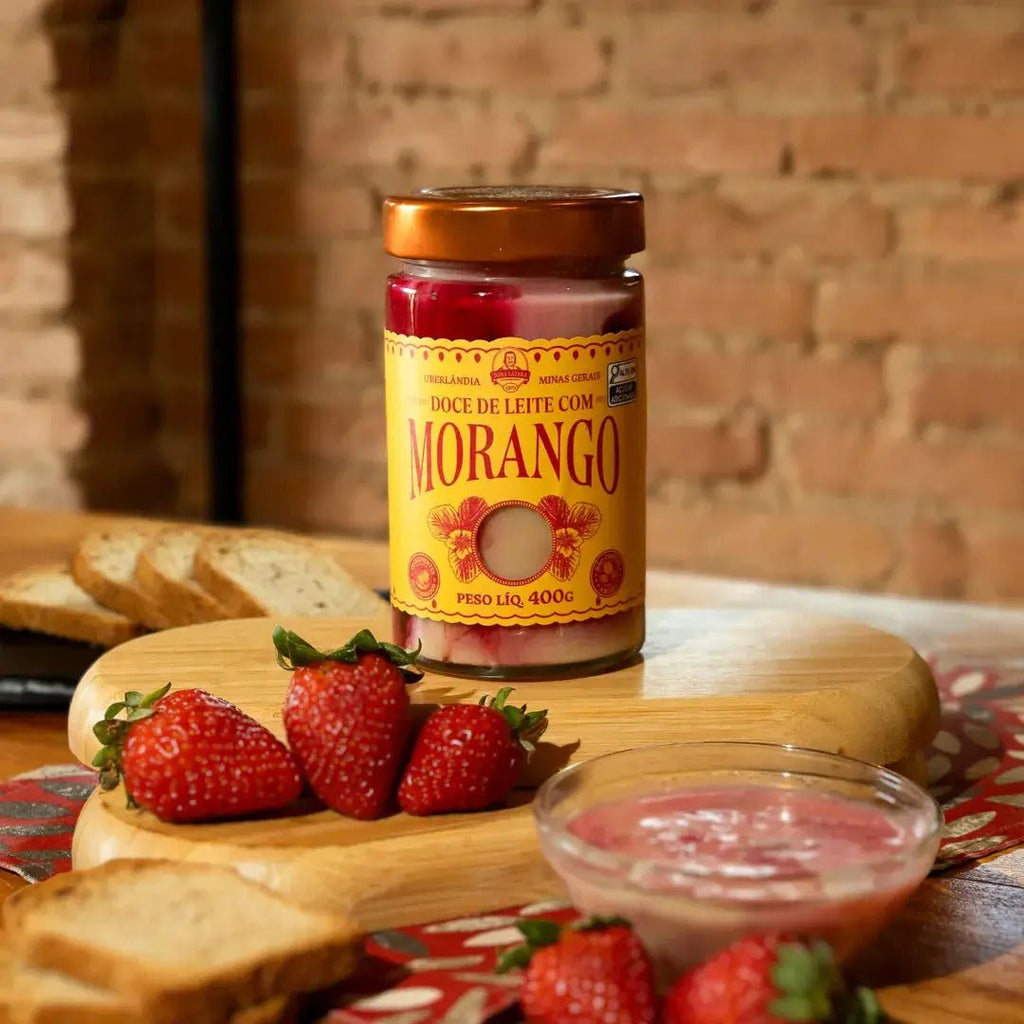 Doce de Leite com Morango – 400g