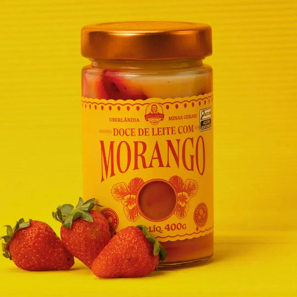 Doce de Leite com Morango – 400g