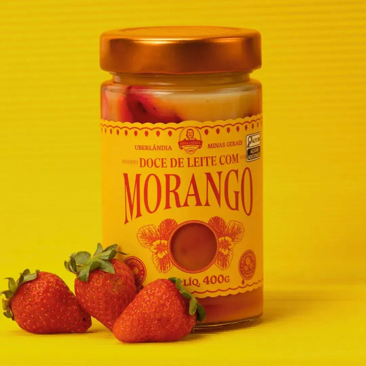 Doce de Leite com Morango – 400g