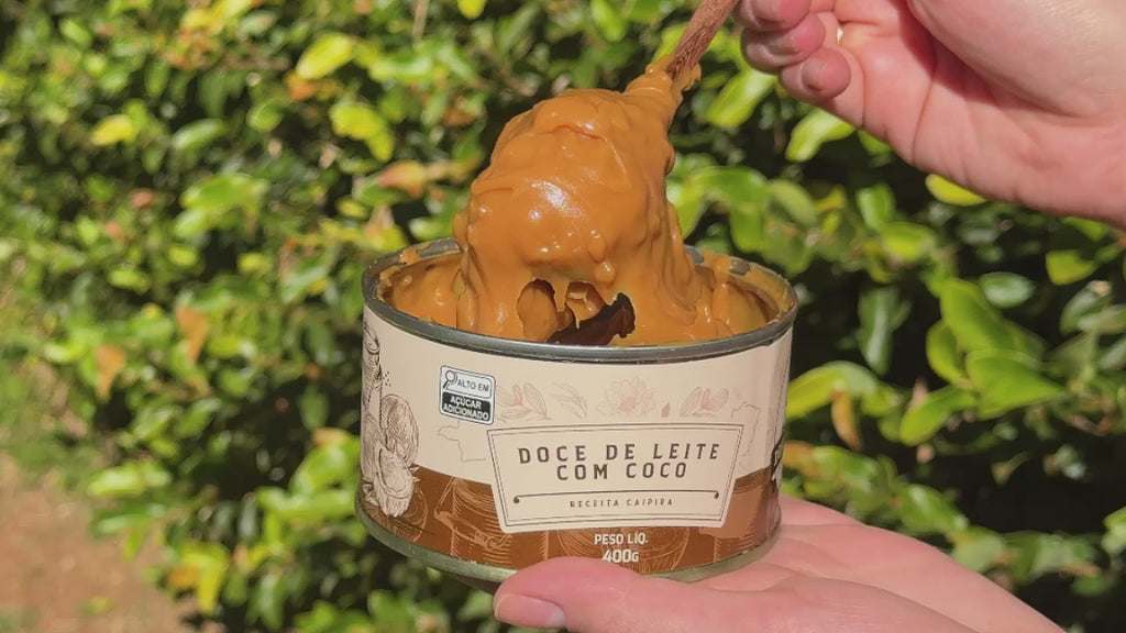 Doce de Leite com Coco - Lata 400g